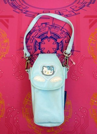 Vintage 2001 Angel Hello Kitty Sanrio Cell Phone Case Holder