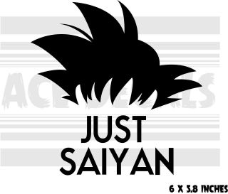 Dragon Ball Z - Just Sayin - Goku - Anime - Vinyl Decal Sticker