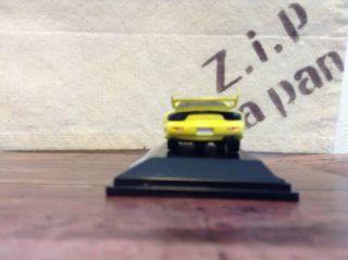 Mazda RX - 7 TYPE R FD3S RedSuns 13B Yellow Real - X 1:72 Diecast Car Initial D ZJP 4