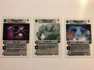 Alphonse Elric - Fma Ae 1/3 - 3/3 (3 Cards) Transmuted Fullmetal Alchemist Tcg