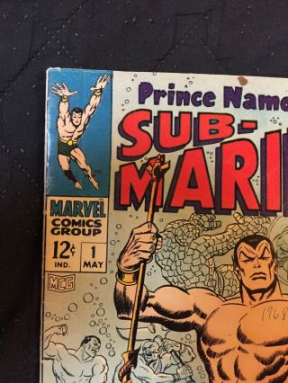 Marvel Comics Prince Namor Sub - Mariner 1 Hot Key Issue 2
