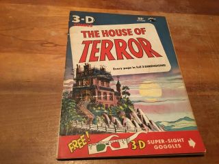 The House Of Terror,  No.  1,  St.  John Comics,  No Glasses,  3.  5 Vg -