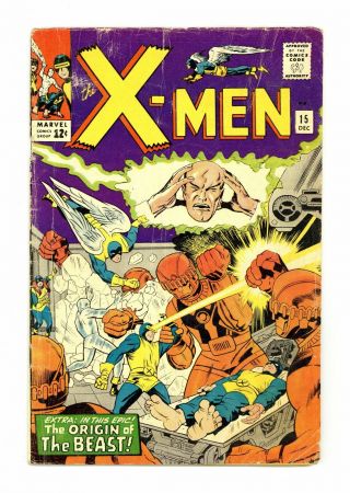 Uncanny X - Men (1st Series) 15 1965 Fr/gd 1.  5