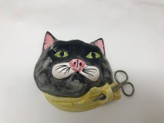 Ceramic Decorative Cat Wallhanging For Holding Scissors,  Spoons (5)
