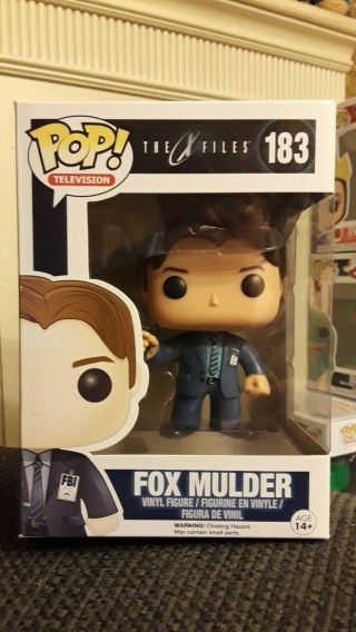 Funko Pop The X Files: Fox Mulder 183.  Vaulted