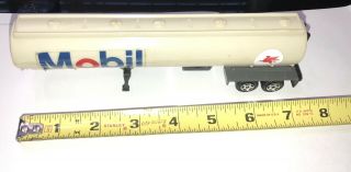Ertl 1/64 Mobil Oil Gas Tanker Truck Trailer There Is No Cab Decals