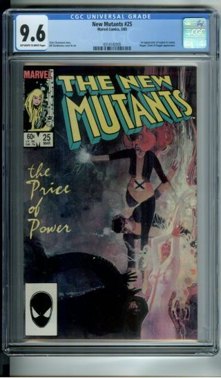 Mutants 25 Cgc 9.  6 1st Appearance Of Legion In Cameo Sienkiewicz Cover & Art
