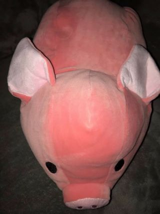 Pink Mochi Puni Pig 18 " Plush Toy With Tags Soft