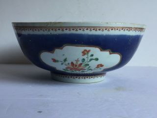 " Very " Antique Chinese Porcelain Kakiemon Large Bowl 10 " Diameter 18th