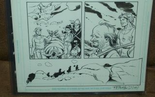 Jack of Fables issue 15 Art Page 22 SIGNED by Bill Reinhold 3