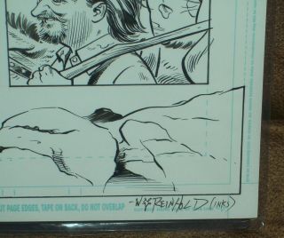 Jack of Fables issue 15 Art Page 22 SIGNED by Bill Reinhold 4