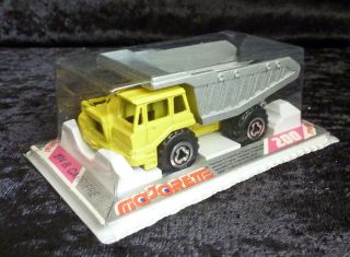Majorette 274 Dump Truck With Light Yellow Cab/chassis