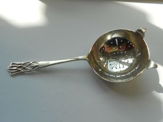 Solid Silver Sifting Spoon - Sheffield 1932 - Roberts & Dore