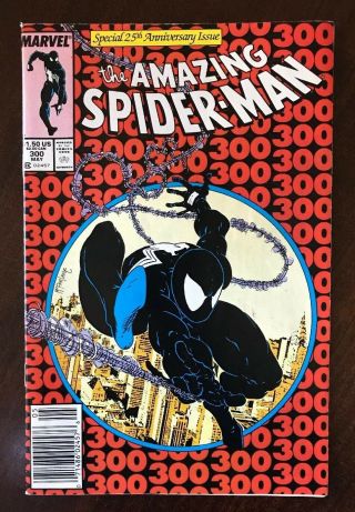 Marvel The Spider - Man 300 1st Appearance Of Venom