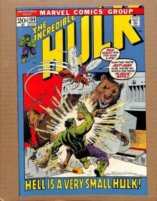 Incredible Hulk 154 - Near 9.  2 Nm - Avengers Marvel Comics