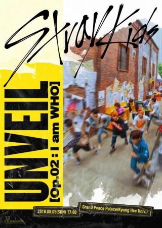 STRAY KIDS [I AM WHO] 2nd Mini Album WHO Ver CD,  PhotoBook,  3Card,  Poster (On),  GIFT 2