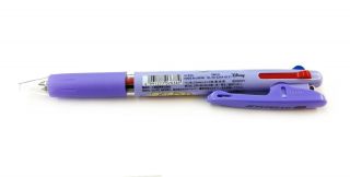 Disney Rapunzel Uni JETSTREAM 3 Colors 0.  5mm Gel Pen,  3 Refills (Purple Barrel) 8
