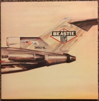 Beastie Boys - Licensed To Ill Rare Rap Rock Lp On Def Jam,  Fc 40238 - W/ Inner
