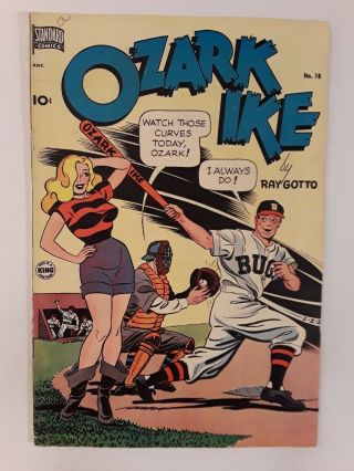 Ozark Ike 18 (fn - 5.  5) 1950 By Ray Gotto; Standard Comics; Golden Age