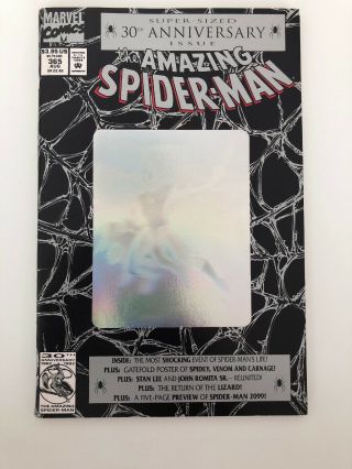 The Spider - Man 365 (aug 1992,  Marvel) Fine