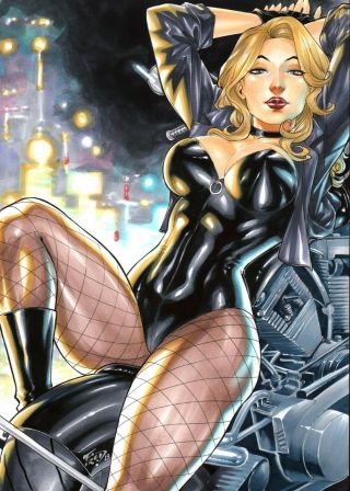 Black Canary (09 " X12 ") By Fred Benes - Ed Benes Studio