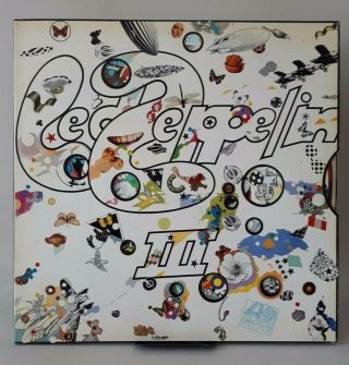 7 Led Zeppelin ‎– Led Zeppelin Iii Lp Vinyl Record Very Good Vg