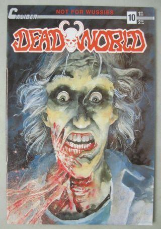 Deadworld 10 Caliber Comics 1st Appearance Of The Crow 1988 James O 