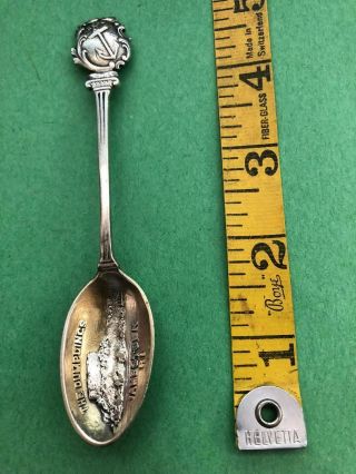 Antique Sterling Silver Spoon.  925 The Dumplings Jamestown Ri Heath & Co.  18g