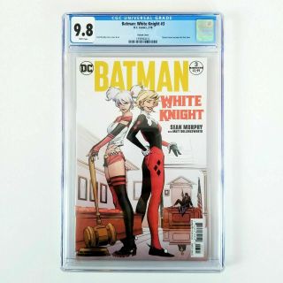 Batman White Knight 3 Variant Cgc 9.  8 - 1st Appearance Neo Joker - Dc Comics