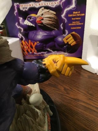 The Maxx Moore Creations MTV Cold Cast Porcelain Figurine Statue No.  2389/3500 11