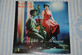 Moacir Silva - Marisa - Convite A Musica No.  2 - Rare Brazil Samba Bossa Lp Orig