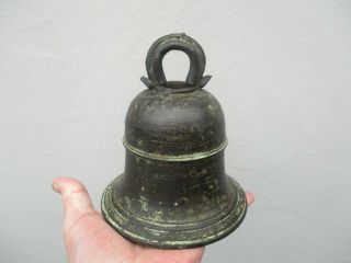 An Antique Tibetan? Bronze Temple Bell 18th Century?