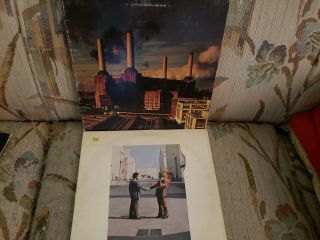2 Pink Floyd Albums 12 " Lp Vinyl Wish You Were Here Animals