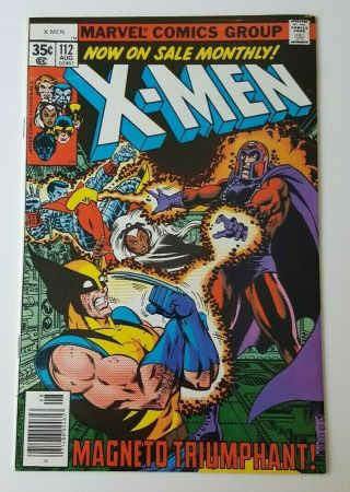 Uncanny X - Men 112 Wolverine Magneto,  Storm,  Colossus