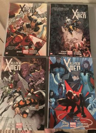 Marvel All X - Men Vol.  1 2 3 & 4 Hardcover Hc Set X - Men Are Back