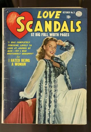 Love Scandals 5 Very Good - 3.  5 1950 Quality