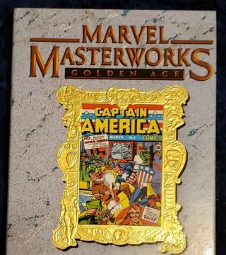 Marvel Masterworks - Golden Age Captain America Vol.  1 (hardcover)