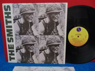 The Smiths Meat Is Murder 1985 Lp Sire Rough Trade 1 - 25269 Morrissey Hear