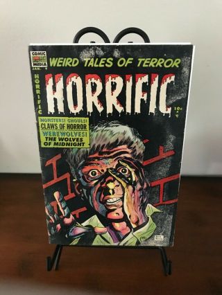 Pre - Code Horror,  " Horrific,  Weird Tales Of Terror " 1952