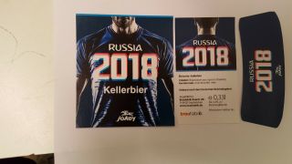 Germany Geislingen 1 Beerlabel Football 3 Russia 2018y