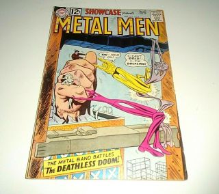 Showcase Presents Metal Men 39 Comic (vg/fn) 1962 Dc 4th App.  Metal Men