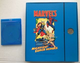 Avengers Collector ' s Set 1 VHS Steve Rude Jack Kirby Stan Lee RARE Endgame 2
