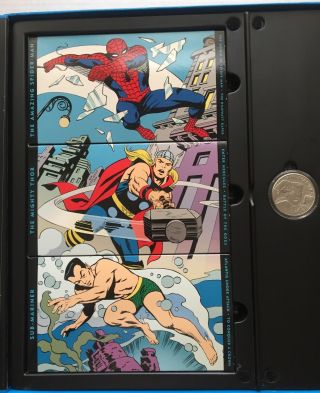 Avengers Collector ' s Set 1 VHS Steve Rude Jack Kirby Stan Lee RARE Endgame 6