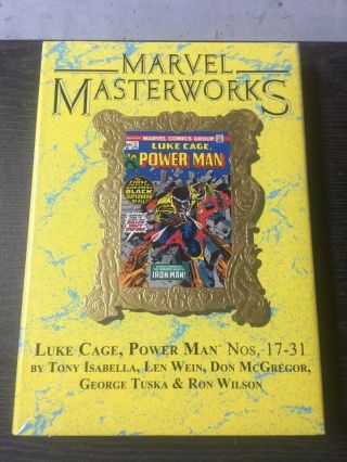 Marvel Masterworks 248 Luke Cage Power Man Volume 2 Dm Variant Hc $75 (2017)