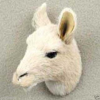 Llama Head - Fur Like Animal Magnets.  Any Profit Goes To Our Abandon Pets