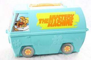 Scooby - Doo The Mystery Machine Lunch Box 2000 Volkswagen VW Bug Thermos Brand 5