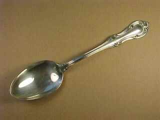 International Sterling Silver Joan Of Arc 8 - 3/8 " Serving Spoon - 60.  5 Grams
