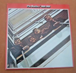 Vinyl Double Lp.  The Beatles.  1962 - 1966 Gatefold 1966 Apple.  Emi Pcs7171/2.  Vg, .