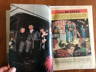 The Beatles 1 1964 dell comic Complete,  no tape or restoration Scarce 4