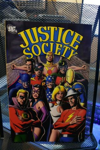 Justice Society Volume 2 Dc Comics Tpb Rare Oop 2007 1st Print Jsa Power Girl